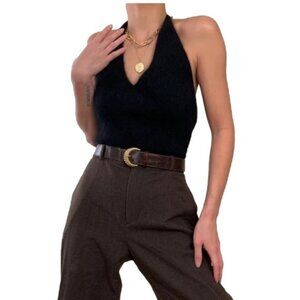 Vintage Ralph Lauren Angora Blend Halter Top